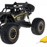 Crawler RC tout-terrain en métal 1:8 avec transmission 4x4 et LED pour enfants 3+