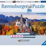 Puzzle panoramique Ravensburger Château de Neuschwanstein 1000 pièces