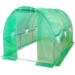 Serre tunnel de jardin 2,5 × 4 × 2 m