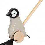 Pousseur en bois pingouin Small Foot
