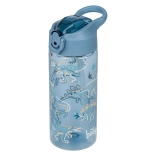 Bouteille tritan pour boisson avec motif dinosaures BAAGL 500 ml