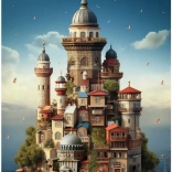 Puzzle Anatolian Tour de la Vierge 1000 pièces