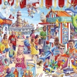 Puzzle achat de souvenirs au bord de la mer XL 250 pièces GIBSONS