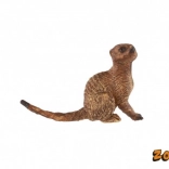 Suricate – figurine en plastique 6 cm, brun clair
