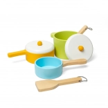 Set de batterie de cuisine pour enfants Bigjigs Toys