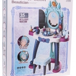 Coiffeuse pour enfants avec lumières et sons + accessoires