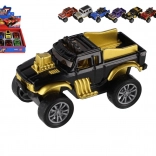 Mini voiture tout-terrain à friction 6,5 cm – métal et plastique, assortiment de modèles