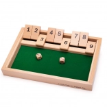 jeu en bois Shut the Box BIGJIGS TOYS