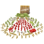 Ensemble de figurines Soldats 105 pcs