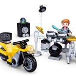 Sluban Town Batteur avec Moto