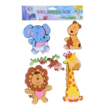 Décorations murales en mousse autocollantes – petits animaux pour chambre d’enfant