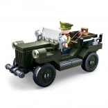 Kit de construction jeep militaire Sluban GAZ 67