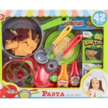Set en plastique de nourriture et vaisselle pour enfants