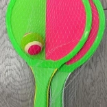 Set de tennis de plage avec velcro WIKY