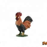 Figurine en plastique coq 5cm
