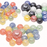 Billes en verre 21 pcs