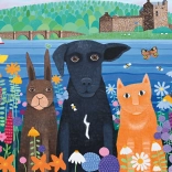 Puzzle RAVENSBURGER Amis des animaux 1000 pièces