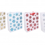 sac cadeau de Noël M 25 × 30 × 10 cm