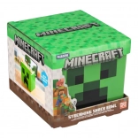 Bol Minecraft Creeper avec support pour téléphone
