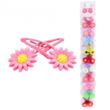 Barrettes à cheveux avec petites fleurs – 2 pièces