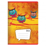 cahier A5, 10 feuilles – ligné 16 mm