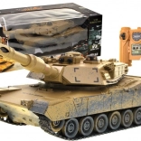 Char RC M1A2 Abrams en camouflage désert