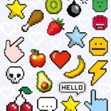 Patchs Pixele petite planche