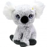 koala en peluche avec sac à main brillant