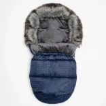Chancelière d’hiver avec polaire New Baby Lux, bleu