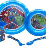 Set de vaisselle enfant Avengers 5 en 1