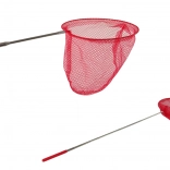 Épuisette pliante télescopique pour papillons et insectes 85 cm – rouge