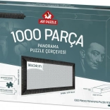 Cadre pour puzzle 96x34 cm noir