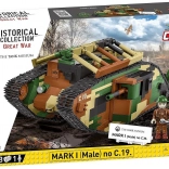 Coffret de construction COBI tank Mark I (Male) – 878 pièces