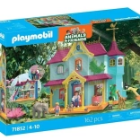 Résidence animalière PLAYMOBIL Animals & Friends – villa colorée pour animaux