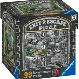 Ravensburger casse-tête d’évasion Manoir Hanté : Dans le Jardin d’Hiver 99 pièces