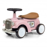 Draisienne ROYCE Retro rose avec espace de rangement et roues EVA