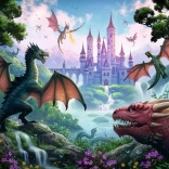 Puzzle Ravensburger Dragon magique XXL 300 pièces