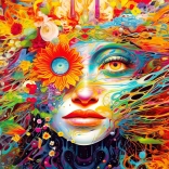 Puzzle Muse Audacieuse 1000 pièces