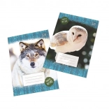 Cahier scolaire A5 blanc, 20 feuilles