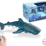 requin-baleine RC pour l’eau 35 cm avec emballage en tchèque