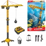 Grue de construction RC pour enfants 150 cm avec flèche rotative et recharge USB DICKIE TOYS