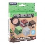 Dessous de verre en métal Minecraft – set de 4 pcs