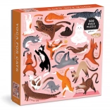 Puzzle Yoga pour chats 500 pièces