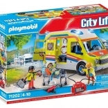 City Life Ambulance avec lumière et son