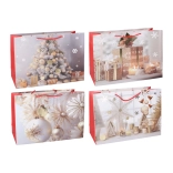 Sac cadeau de Noël M 25 × 32 × 11 cm