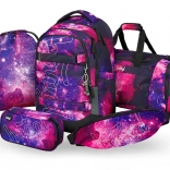 Ensemble Baagl Galaxy: sac à dos, trousse, sac, sac de sport