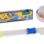 Lanceur avec petite voiture