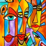 Puzzle Visages Créatifs Bico 1000 pièces