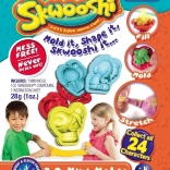 Sachets de collection Skwooshi avec pâte à modeler et mini moule 3D
