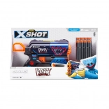 pistolet en mousse X‑Shot Flux Jumpscare – 8 fléchettes